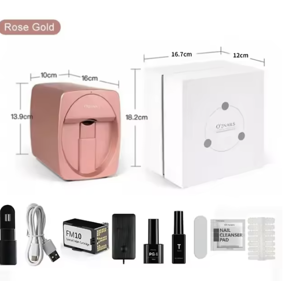 3D Portable Painted Nail Printer Machine